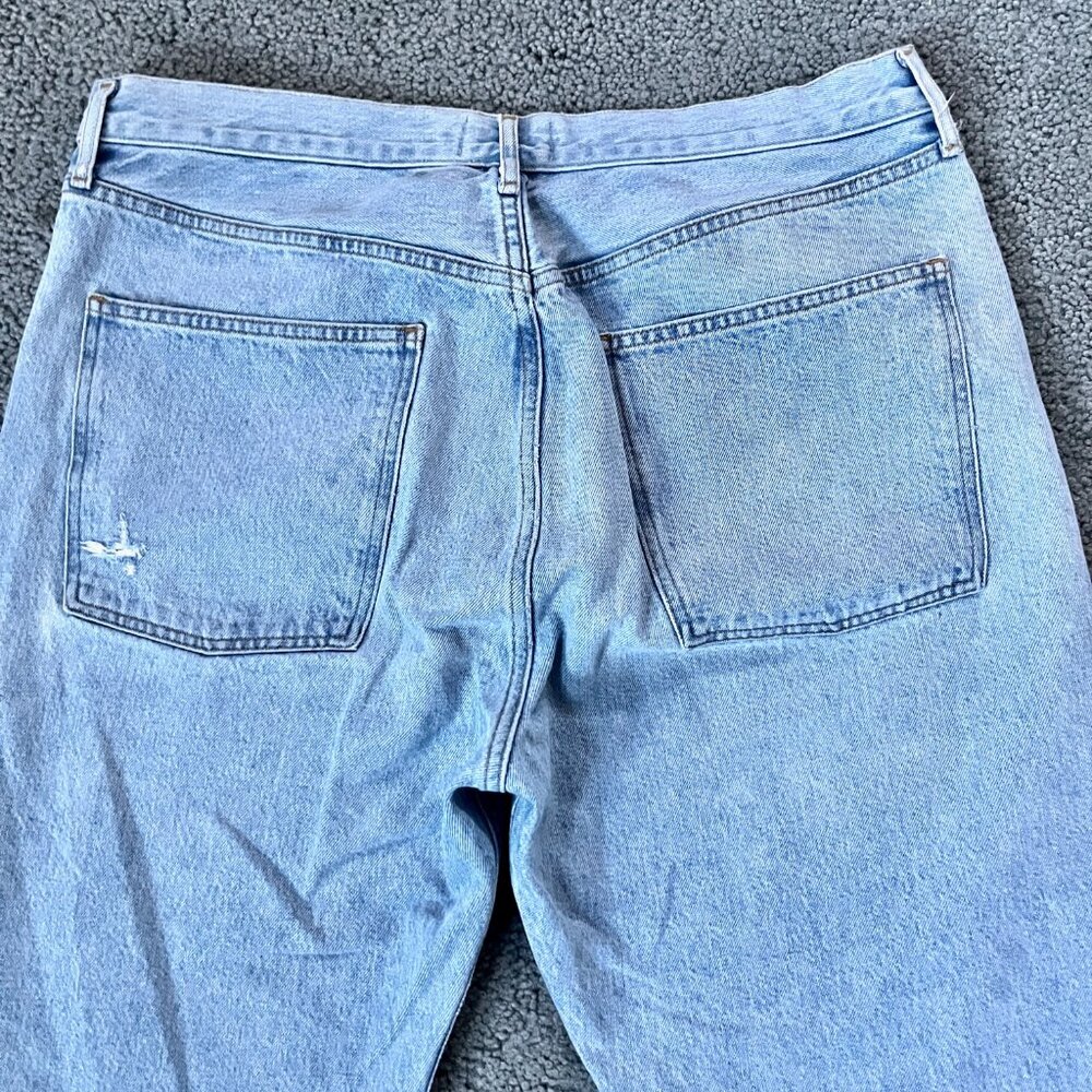 AGOLDE 90's Jean Straight-Leg - Men's Size 34 -Organic Cotton - Loose Fit -EUC - Picture 5 of 12